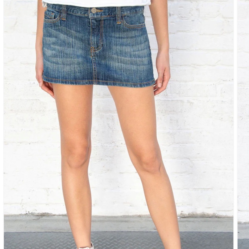 Brandy Melville Jean Skirt